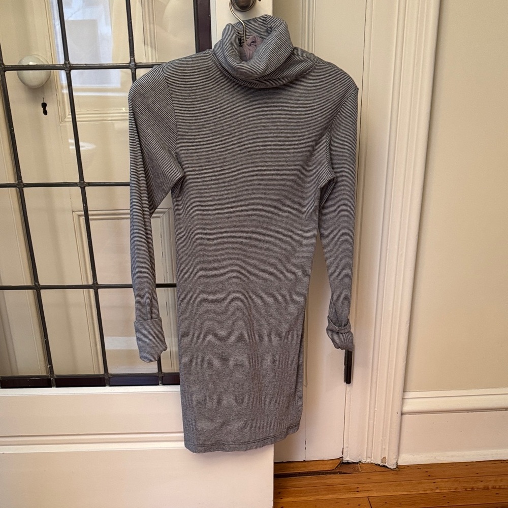 Christina Lehr turtleneck mini dress